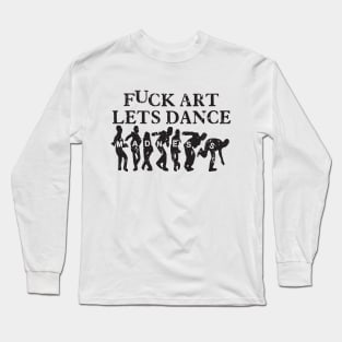 Madness - Lets Dance 80s Vintage Retro Collector Black Long Sleeve T-Shirt